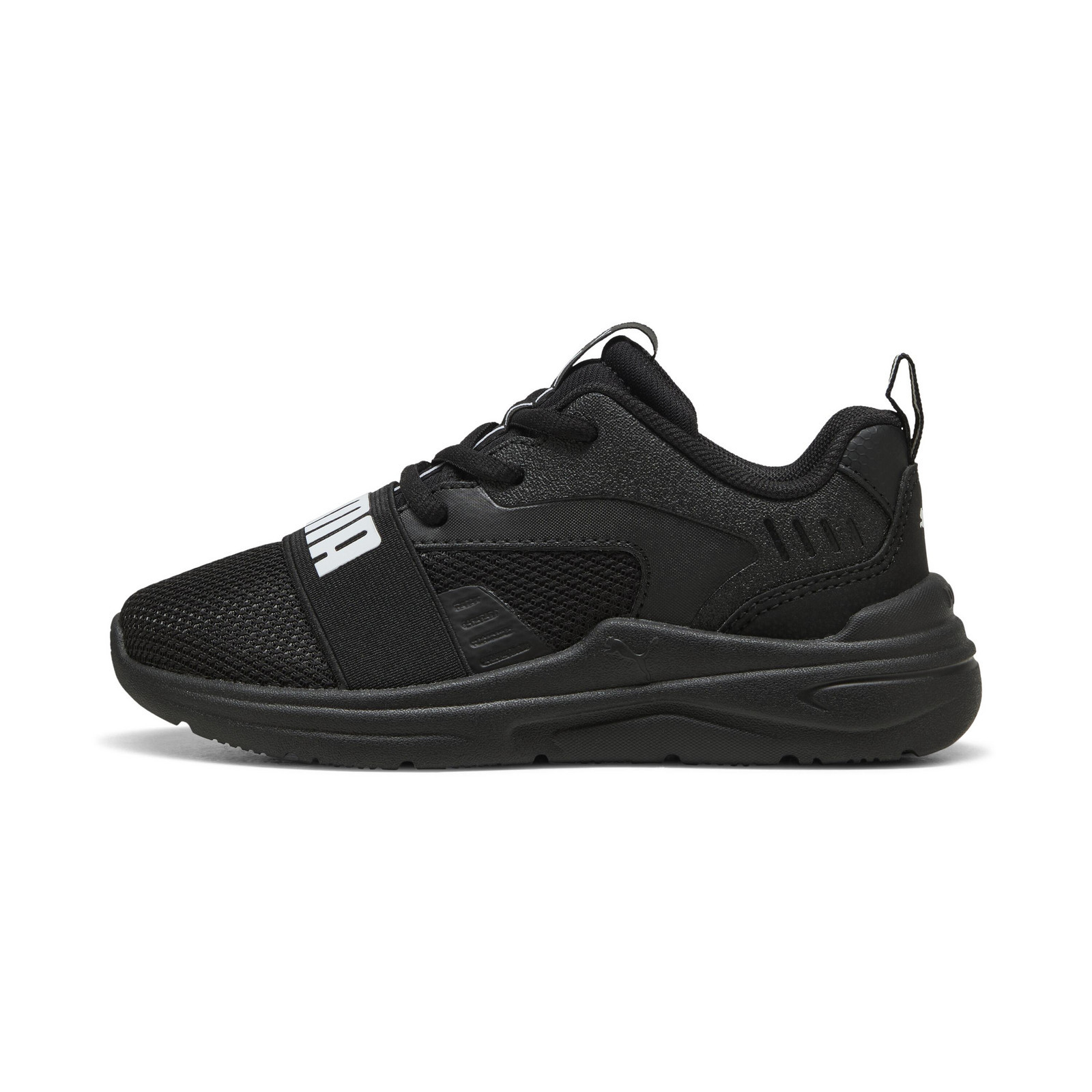 Puma Wired Run detská obuv čierna