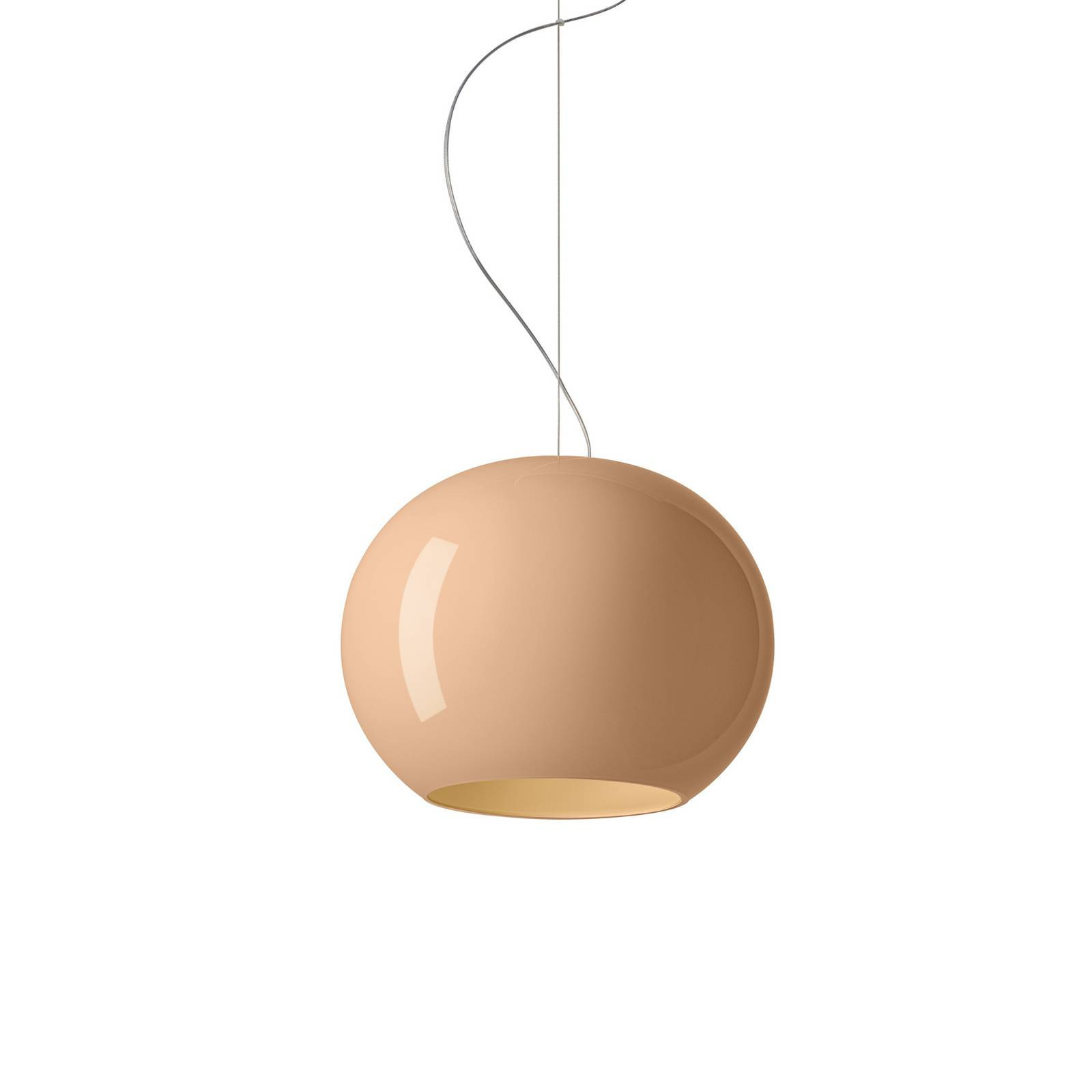Foscarini závesné svietidlo Buds 3, cipria, E27, zavesenie 1000cm