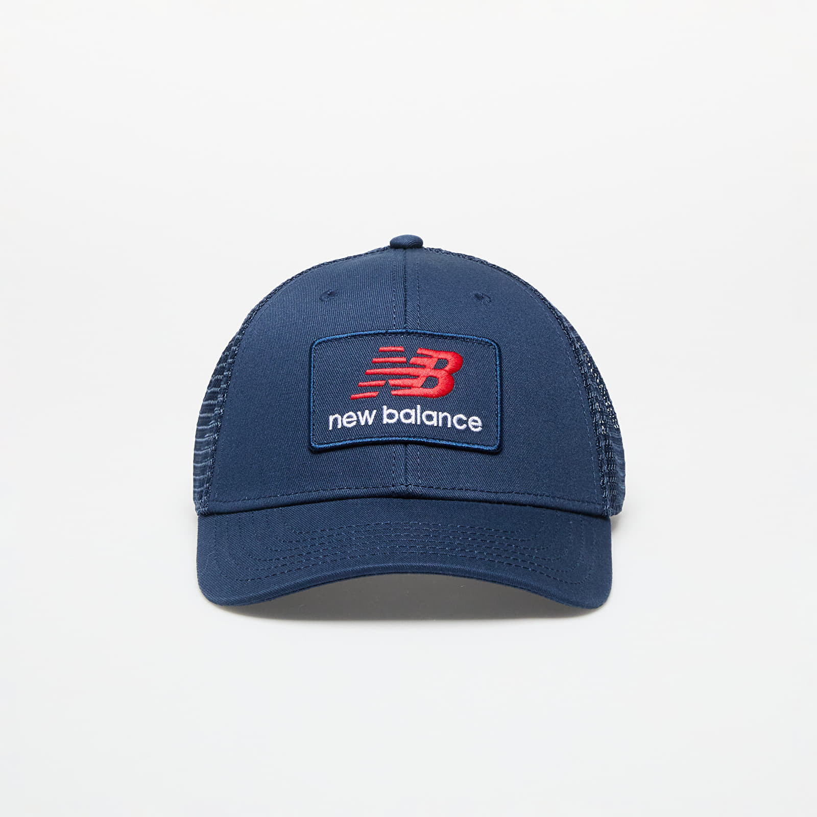 Šiltovka New Balance Stacked Patch Logo Trucker Cap Blue Universal
