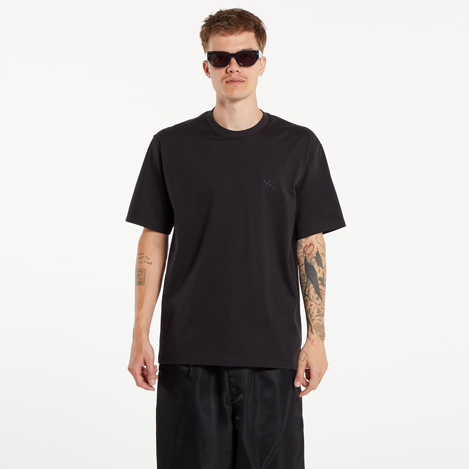 Tričko Y-3 M Regular Short Sleeve Tee Black S