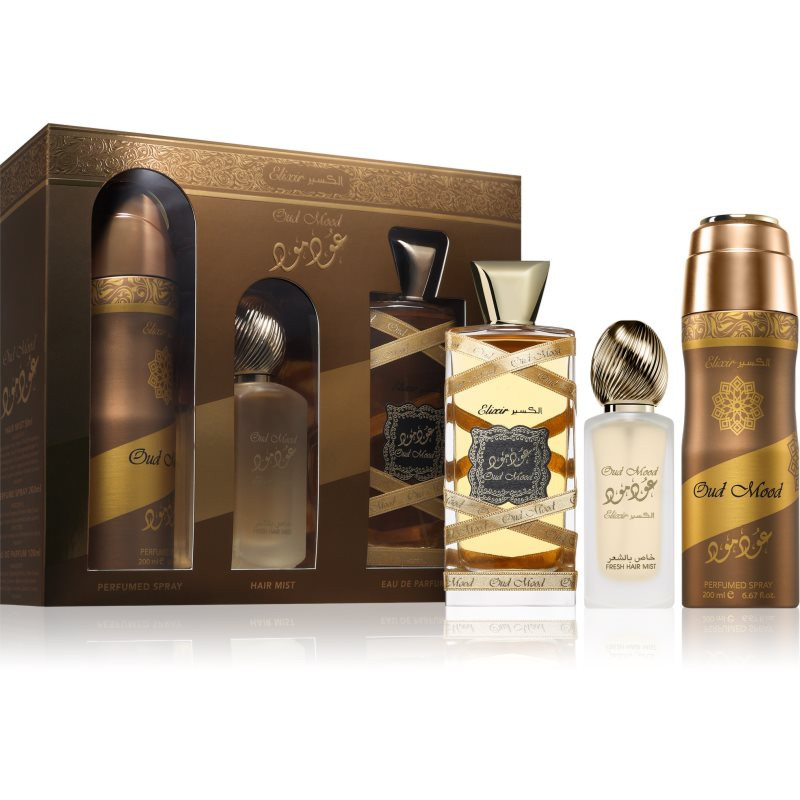 Lattafa Oud Mood Elixir darčeková sada unisex 1 ks