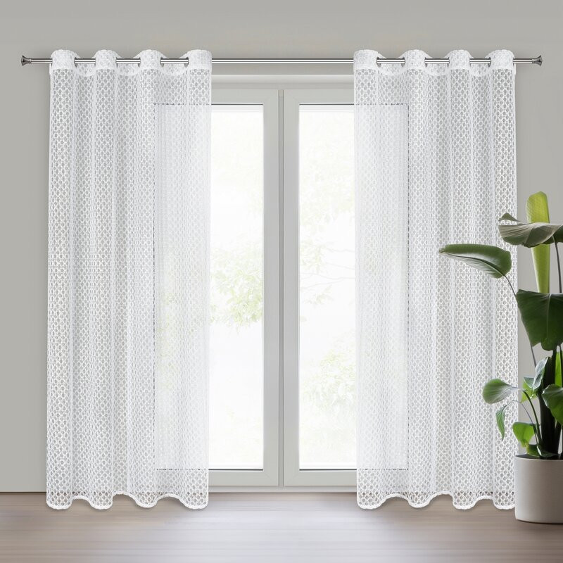 ArtFir Záclona IZA K | biela 140 x 250 cm