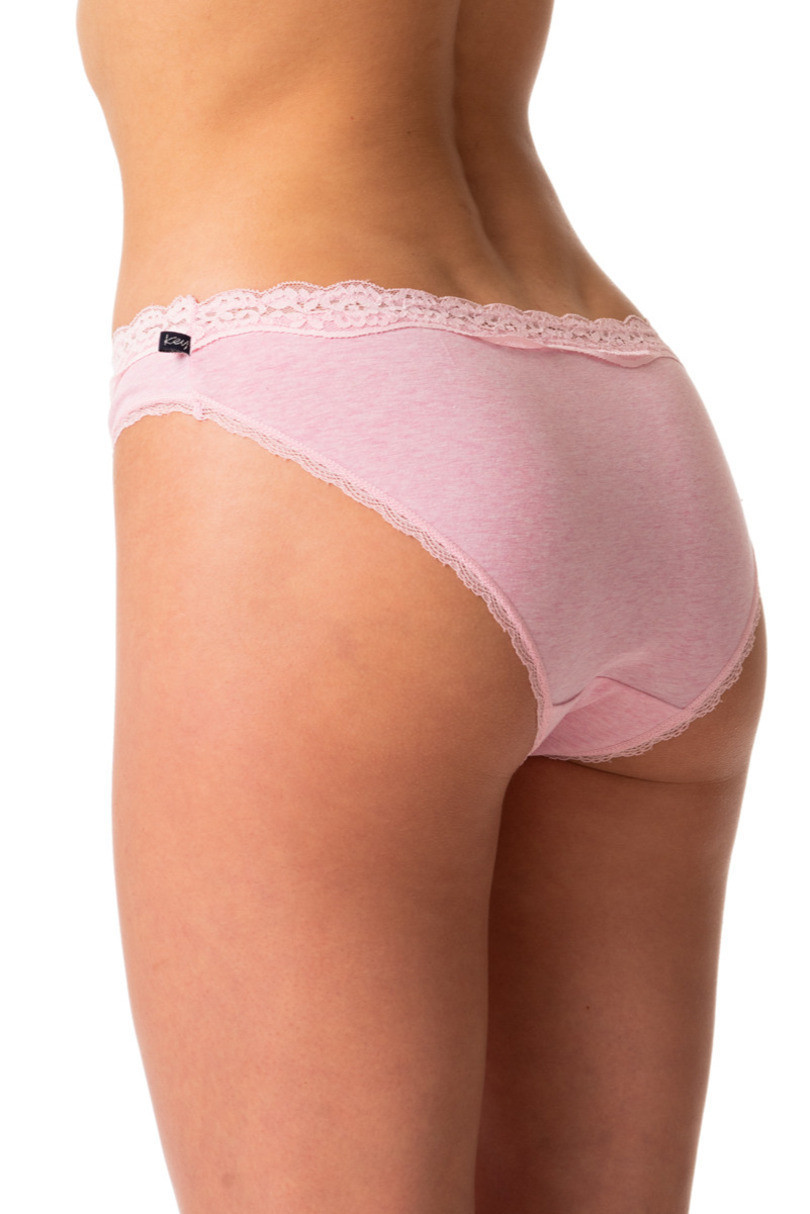 Dámske nohavičky Key LPR 201 A24 A'2 S-XL růžovo-šedá S