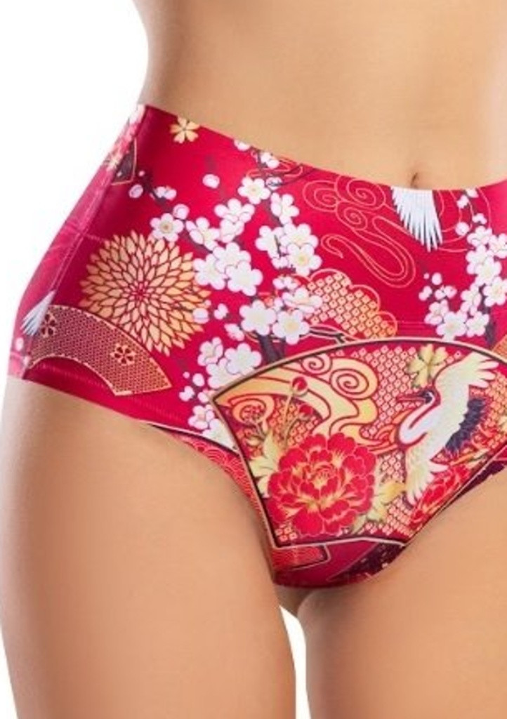 Dámske nohavičky MEMÉME Hi-briefs China Orient Magic M Dle obrázku