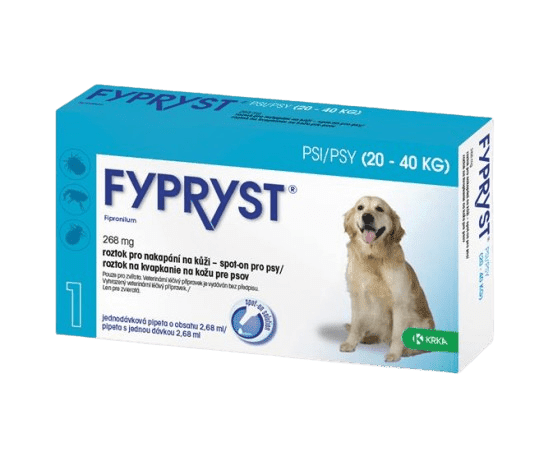 FYPRYST for dogs pre psov L 20-40 kg 2.68 ml
