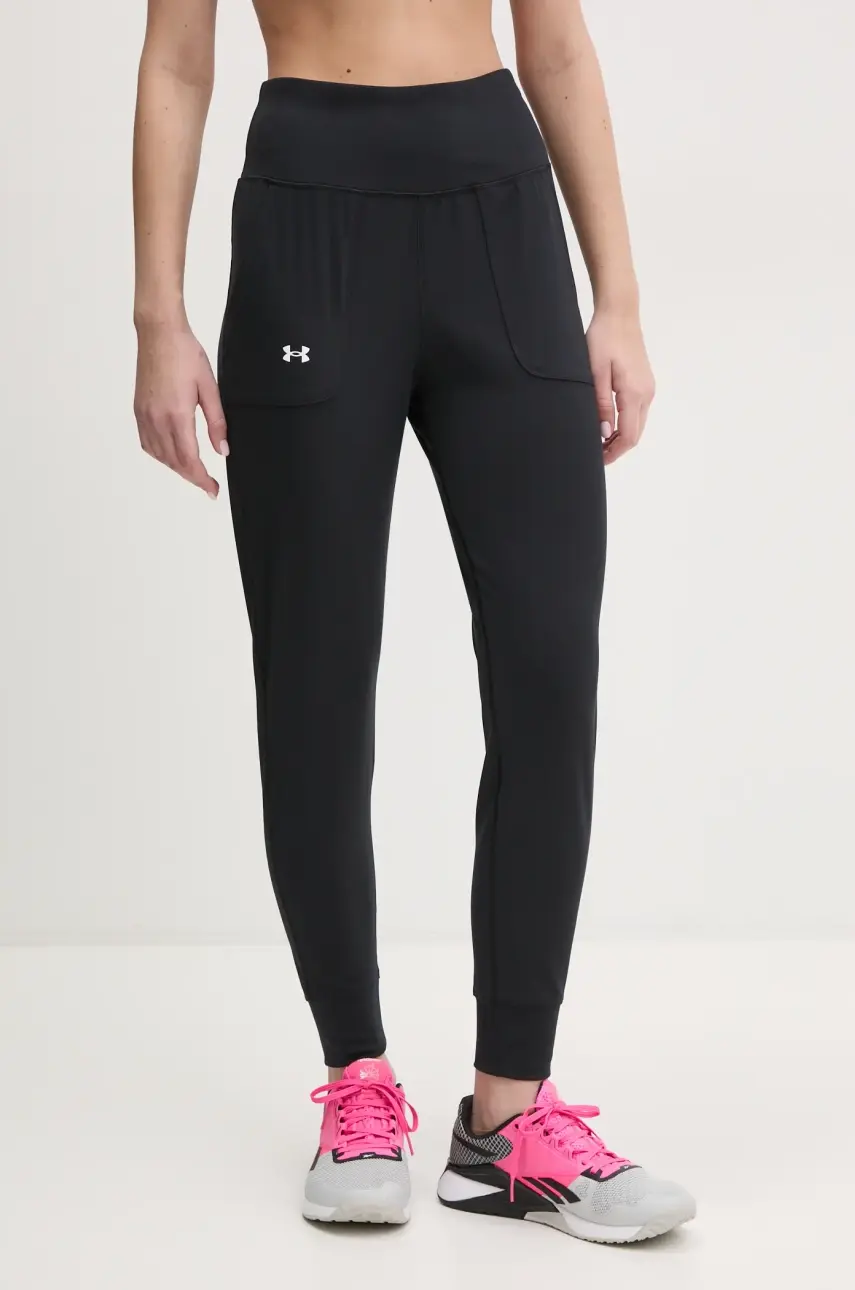 Tréningové nohavice Under Armour Motion čierna farba, jednofarebné, 1375077