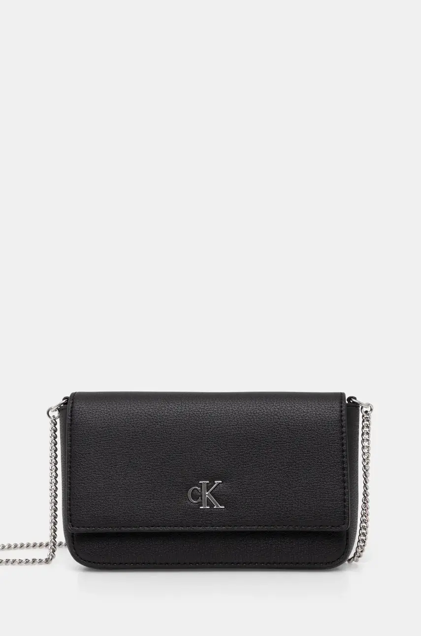 Kabelka Calvin Klein Jeans čierna farba, LV04K1027G