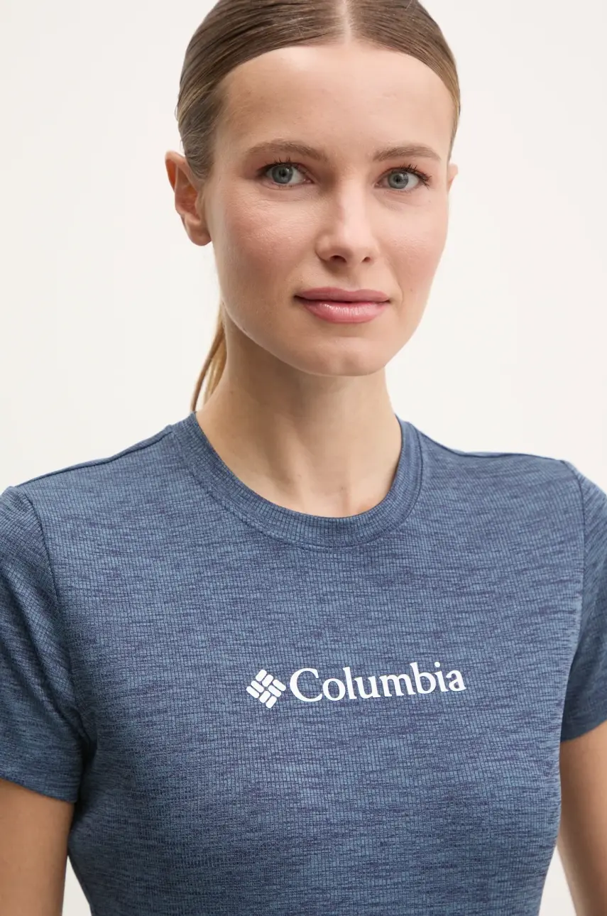 Športové tričko Columbia Columbia Move tmavomodrá farba, 2103691
