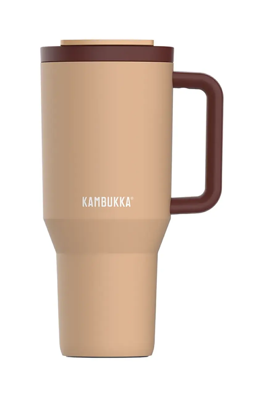 Termo hrnček Kambukka Rio Tumbler 950ml béžová farba, 11-08001