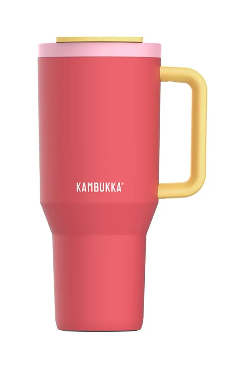 Termo hrnček Kambukka Rio Tumbler 950ml oranžová farba, 11-08002