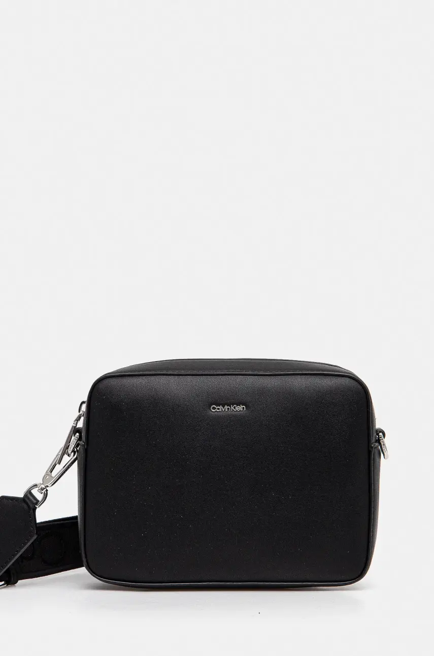 Kabelka Calvin Klein čierna farba, K60K613145