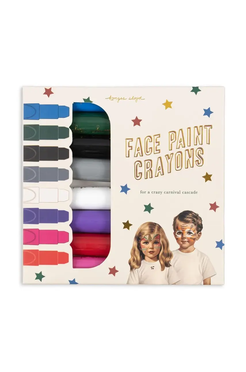 Farby na tvár Konges Sløjd FACE PAINT CRAYONS KS102605