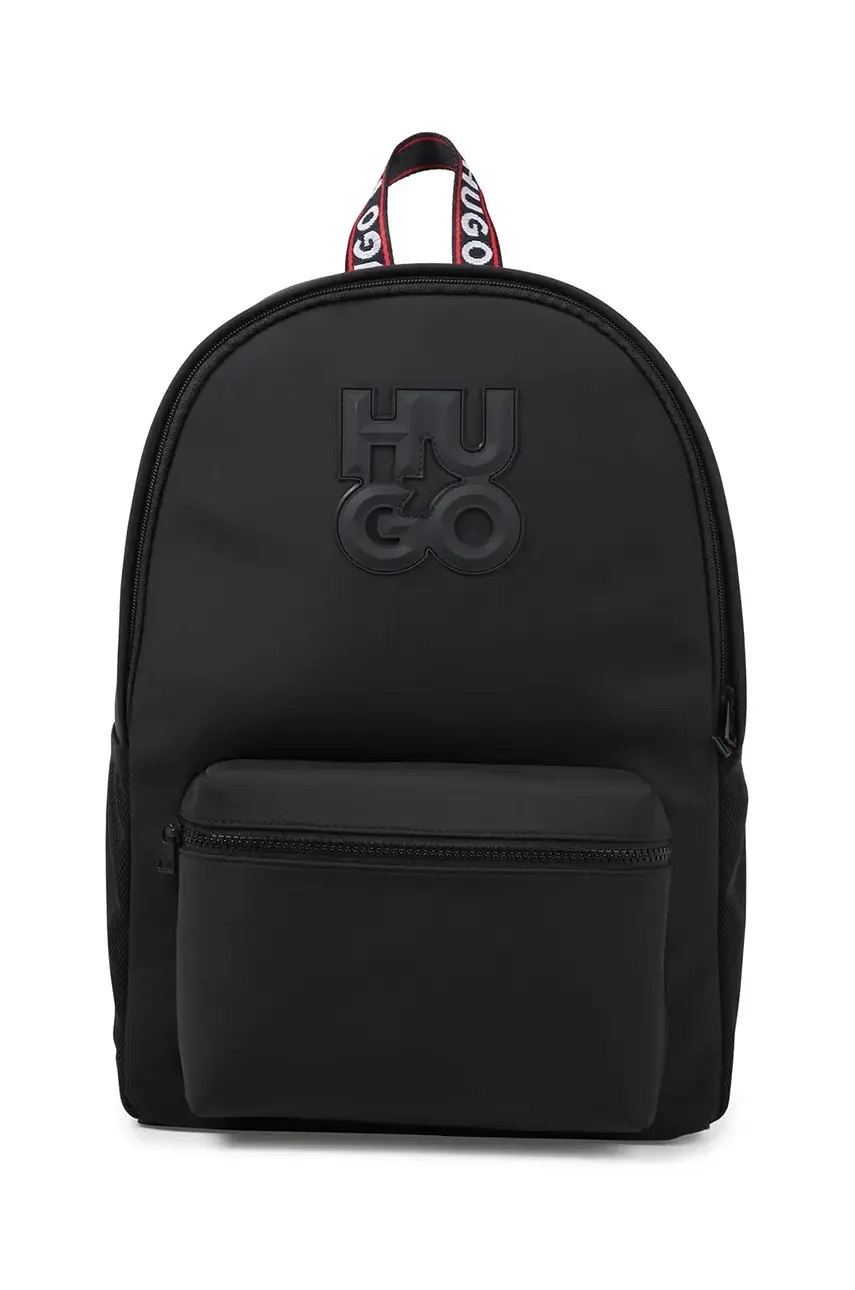 Detský ruksak HUGO čierna farba, veľký, jednofarebný, G00322
