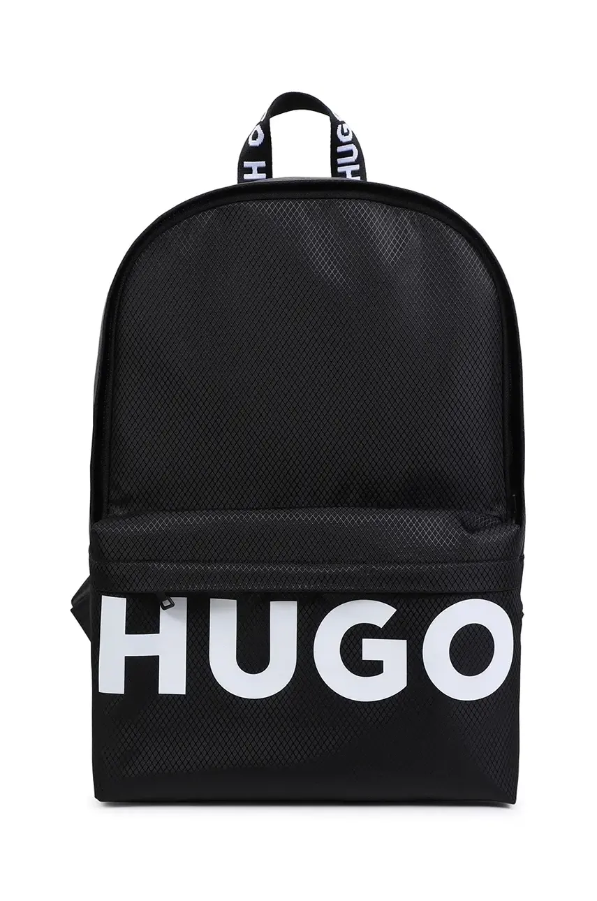 Detský ruksak HUGO čierna farba, veľký, s potlačou, G00424