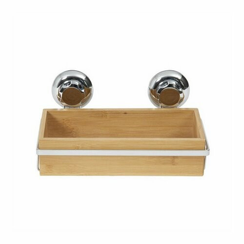 Compactor Bambusová polička do kúpeľne Bestlock SPA Bamboo, 27,6 x 14,8 x 12,7 cm