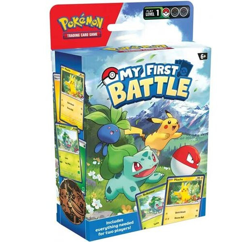 Pokémon TCG: My First Battle Bulbasaur vs Pikachu