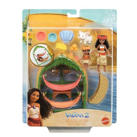 Mattel VAIANA MALÁ BÁBIKA VAIANA A SESTRA V DEDINE