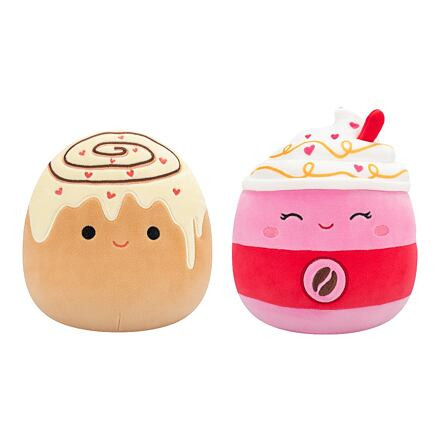 SQUISHMALLOWS 1+1 Latte a Škoricová rolka - Beata a Brown