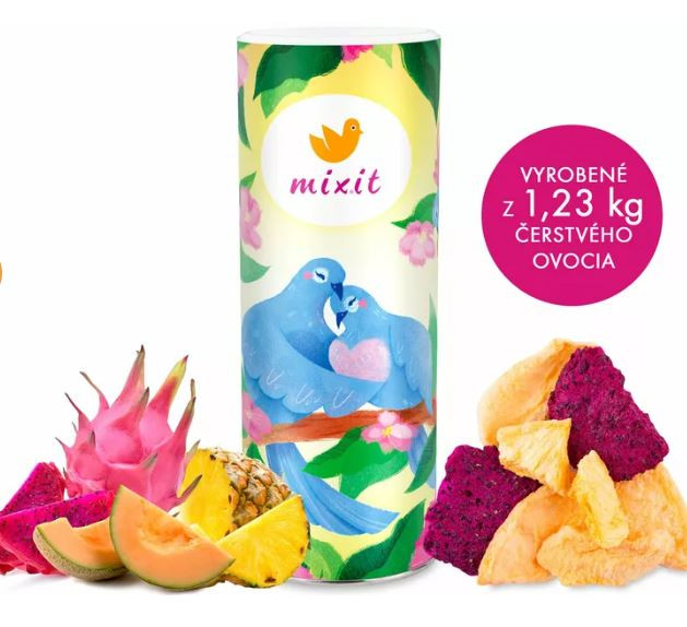 Mixit Veľké zamilované ovocie - Ananás, dračie ovocie, melón cantaloupe 160 g