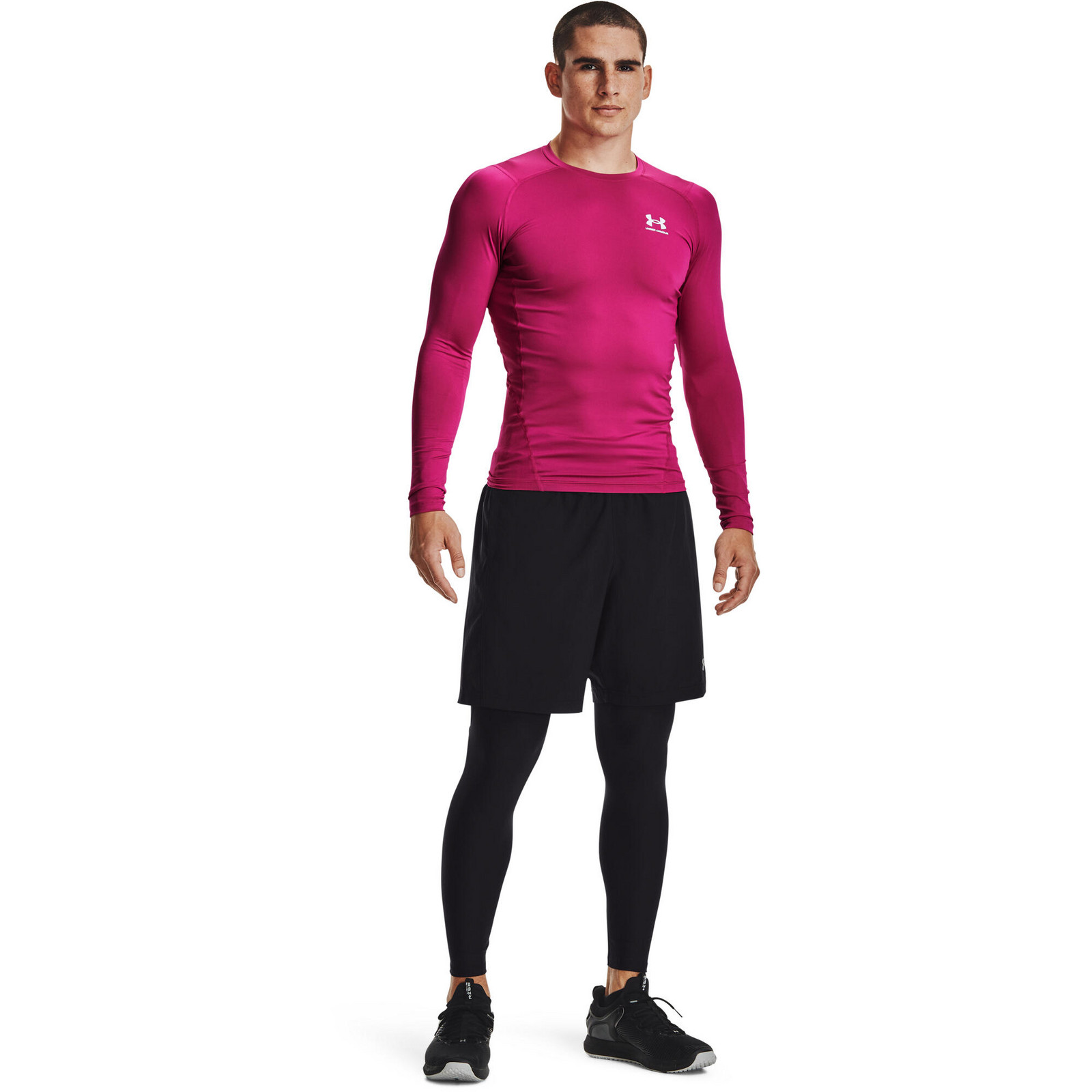 Pánske legíny HeatGear® čierne