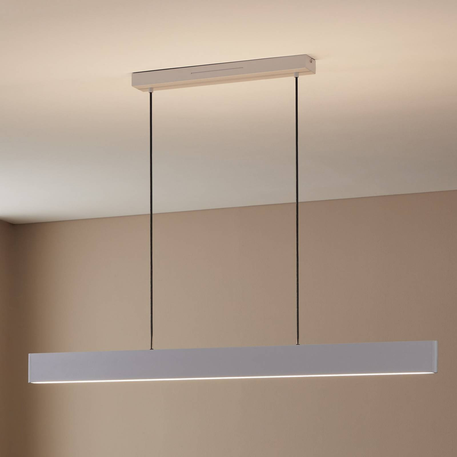 EGLO connect LED závesné svietidlo Andreas-Z, telegrey, oceľ