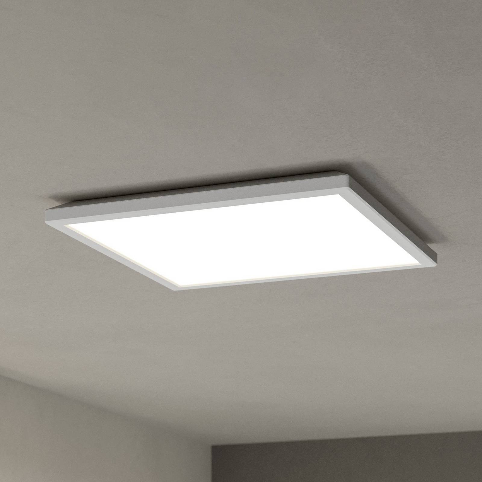 EGLO connect LED stropné svietidlo Rovito-Z, biele, 39 x 39 cm