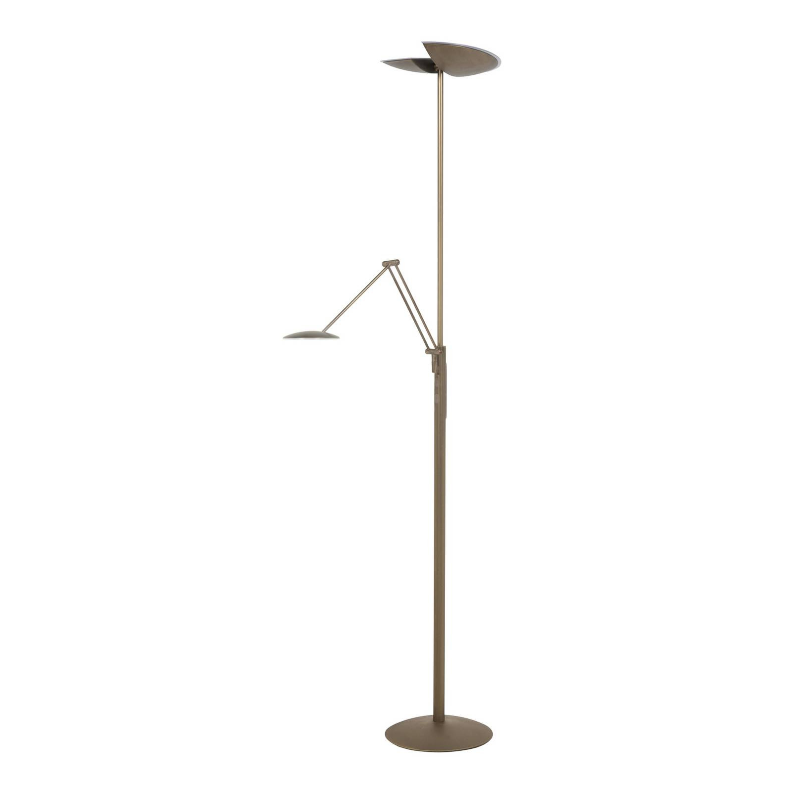 LED stojacia lampa New Sapporo, bronz, 183 cm, kov Stmievač CCT