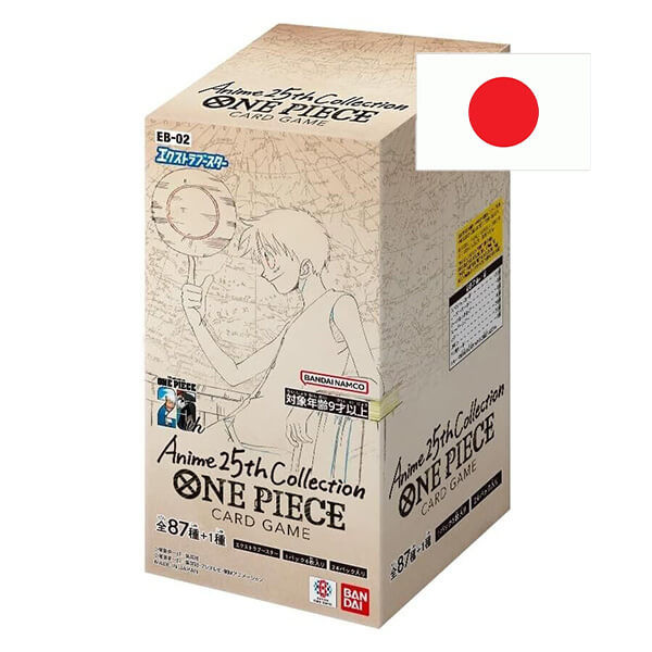 Bandai One Piece TCG - Anime 25th Memorial Collection Booster Box (EB02) - JP