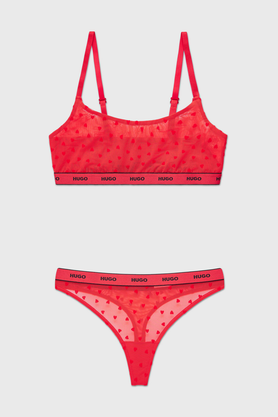 Komplet Podprsenka a tangá HUGO Lace Gift