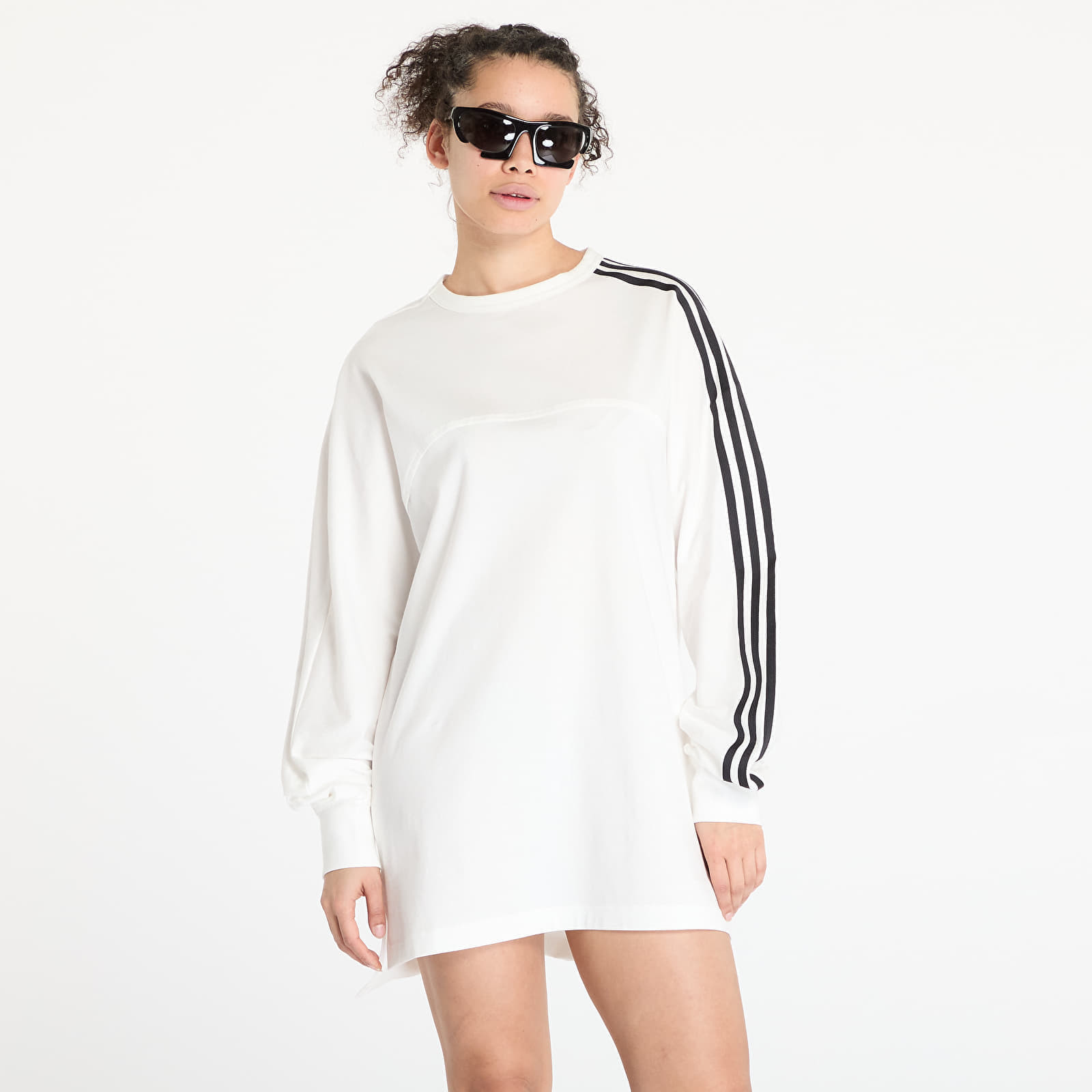 Tričko Y-3 3-Stripes Long Sleeve Long-Sleeve Top UNISEX Core White S