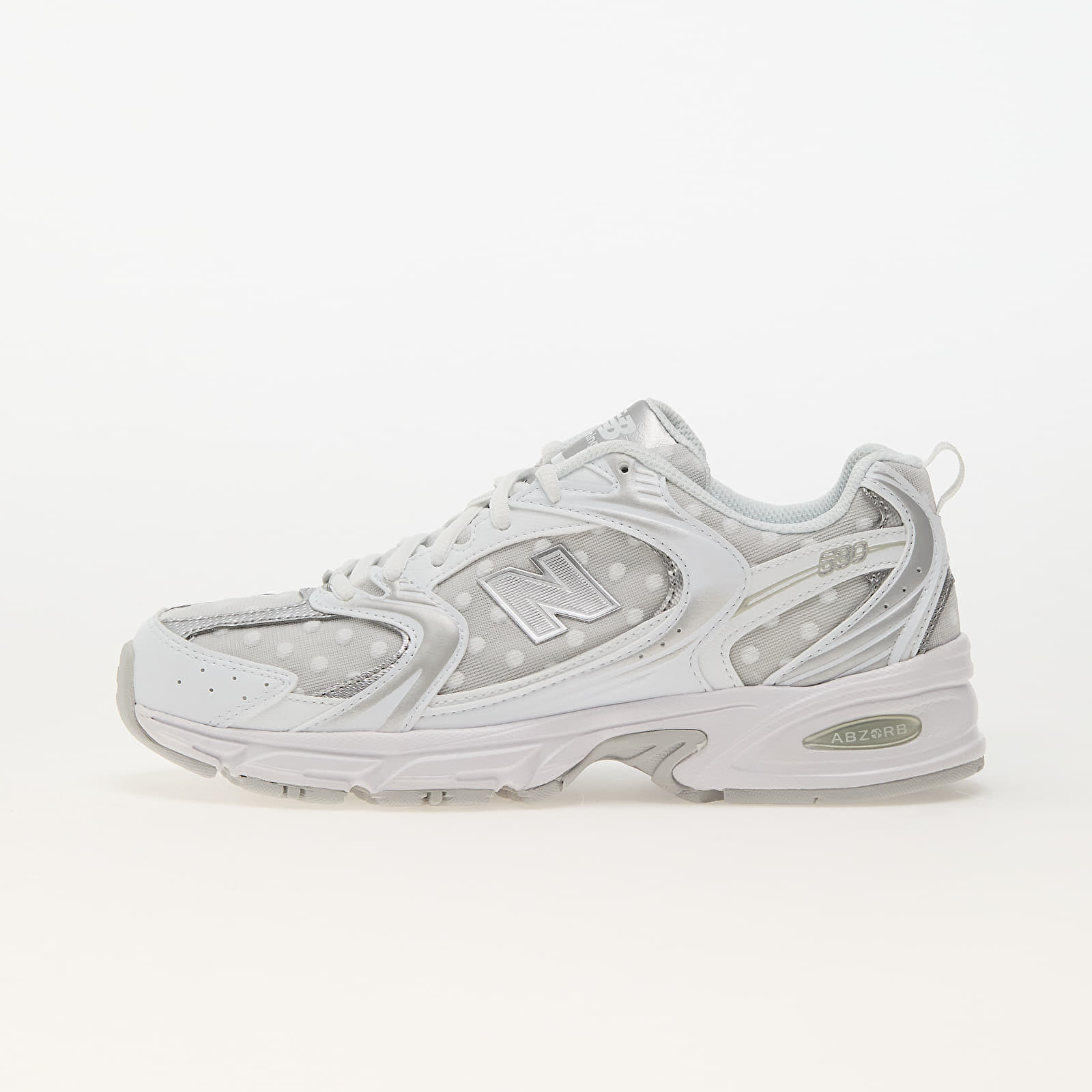Tenisky New Balance 530 White/ Silver Metallic/ Polka Dots EUR 36