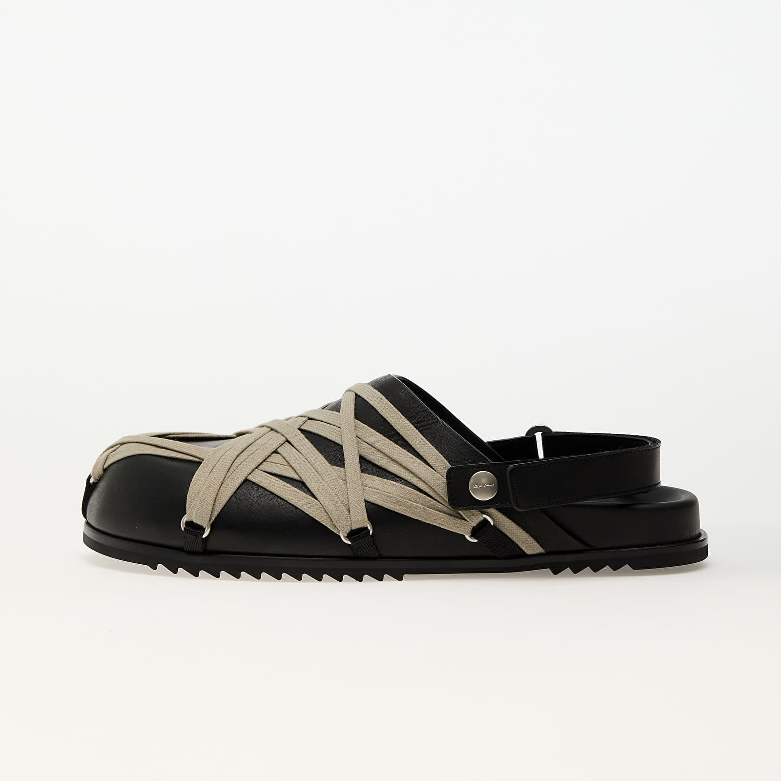 Tenisky Rick Owens Megalaced Mule Granola Black EUR 41