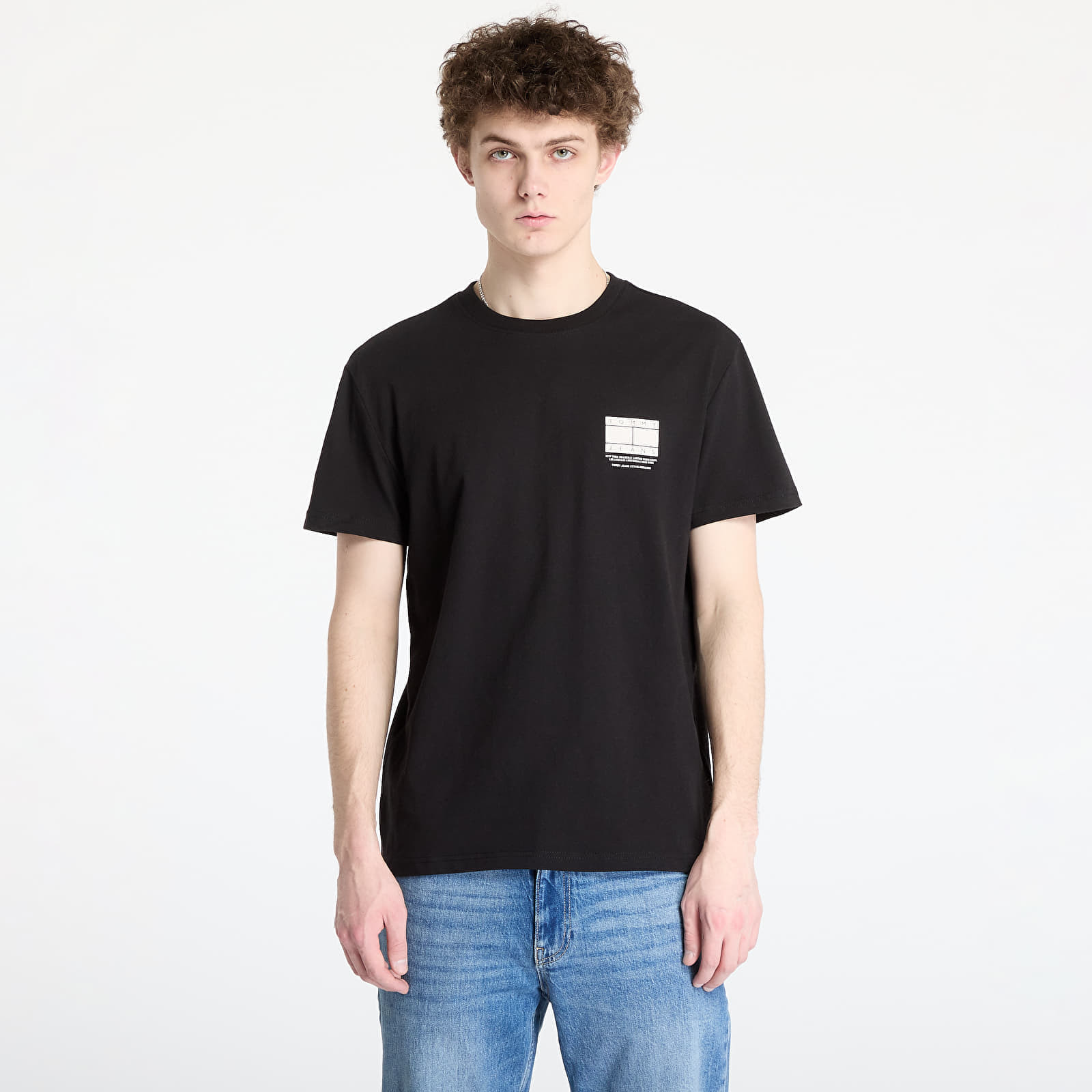 Tričko Tommy Jeans Regular Dna Graphic Tee Black M