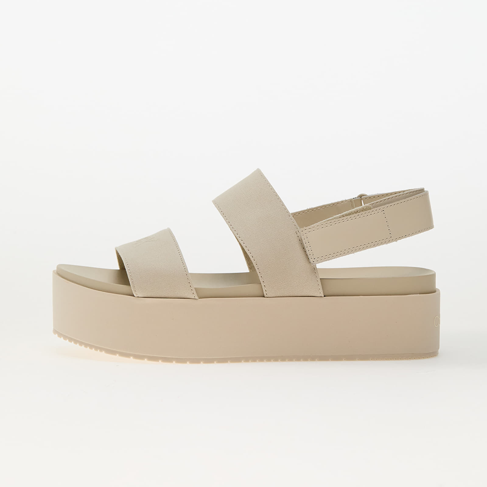 Tenisky Calvin Klein Jeans Flatform Sandal Slin Beige EUR 37