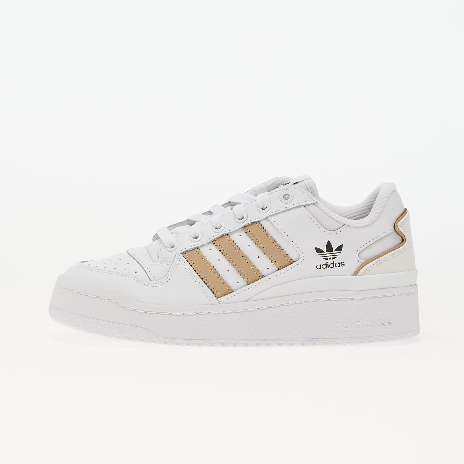 Tenisky adidas Forum Bold Stripes Ftw White/ Magnet Beige/ Dark Brown EUR 36