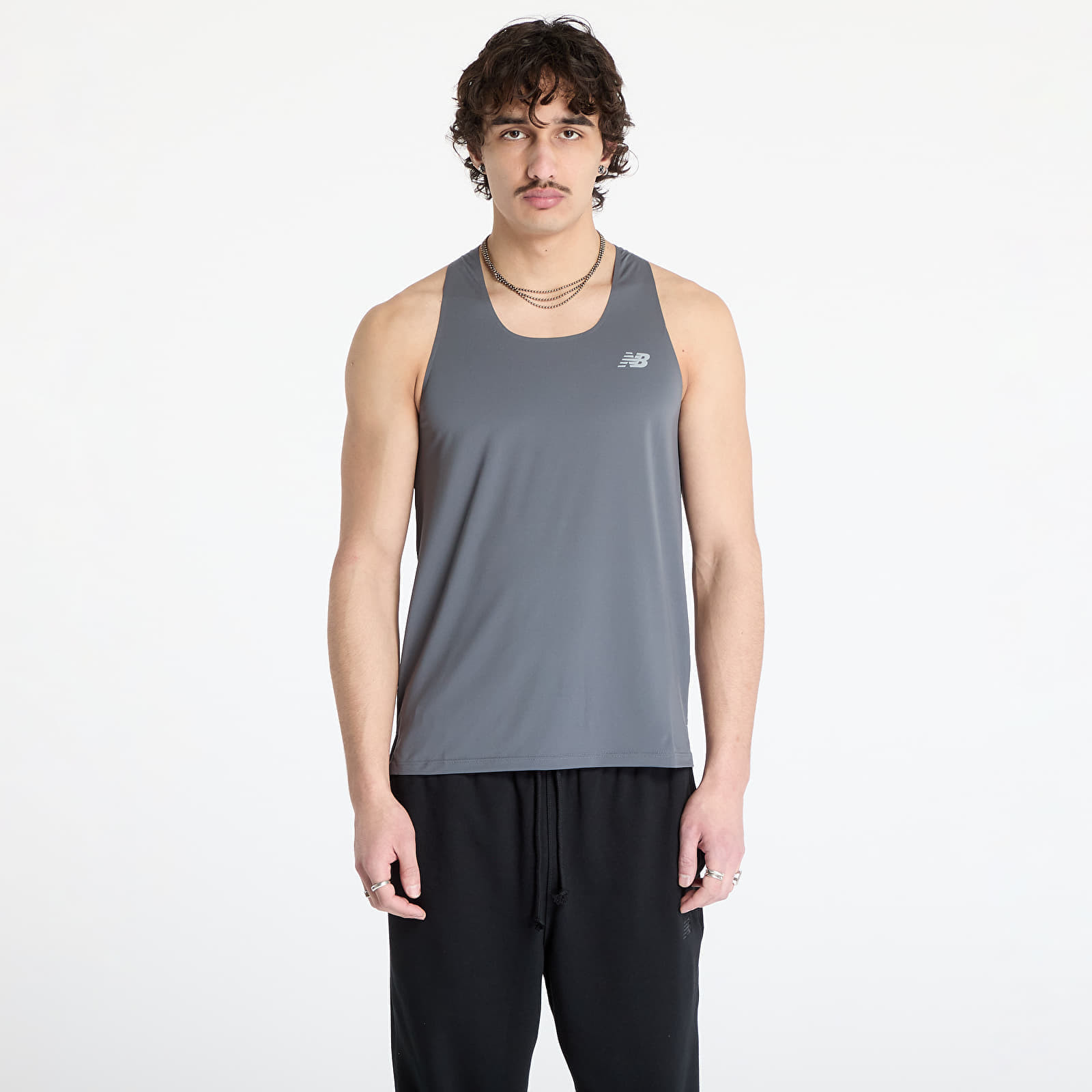 New Balance Race Day Tank Top Grey S