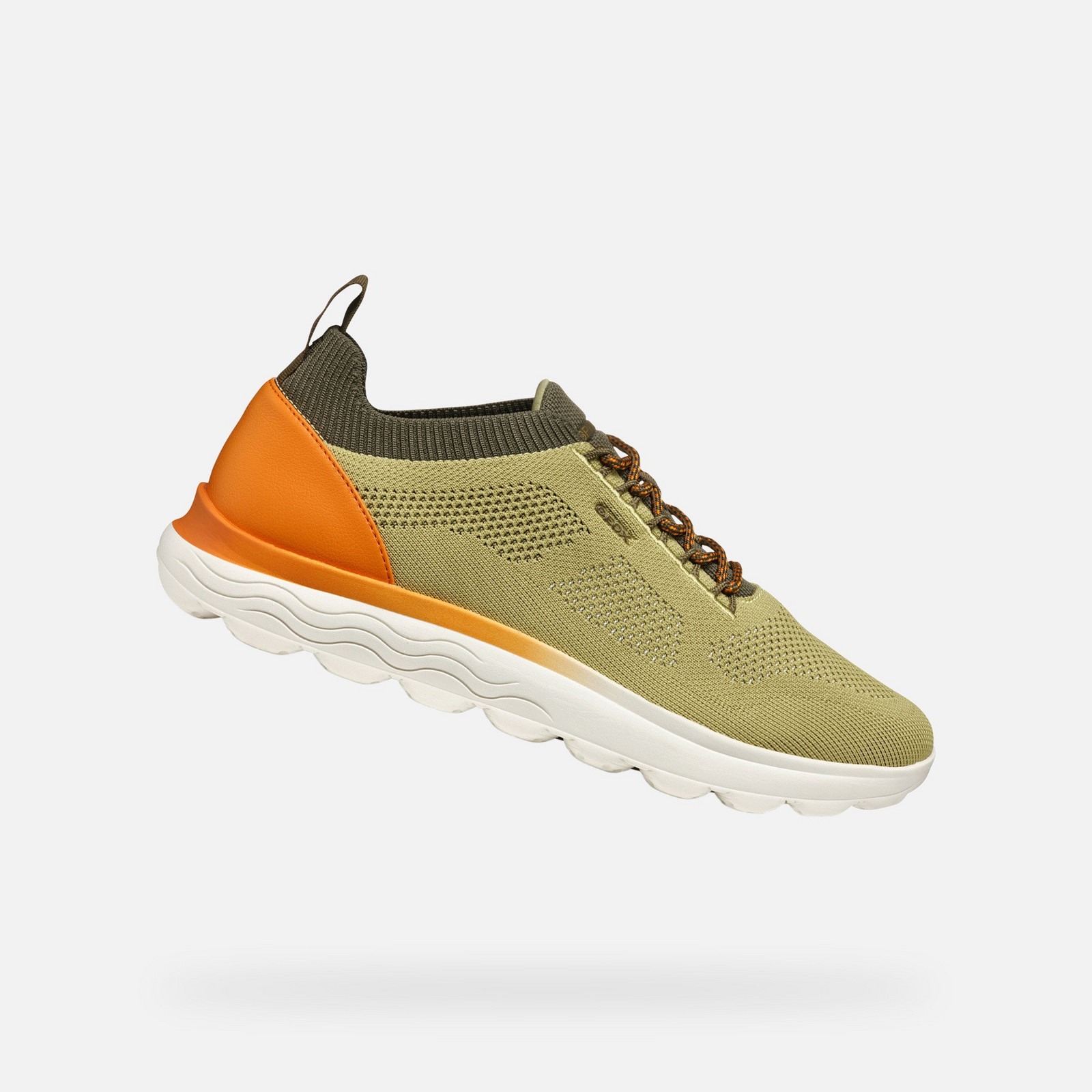 Light green men's sneakers Geox Spherica - Men's