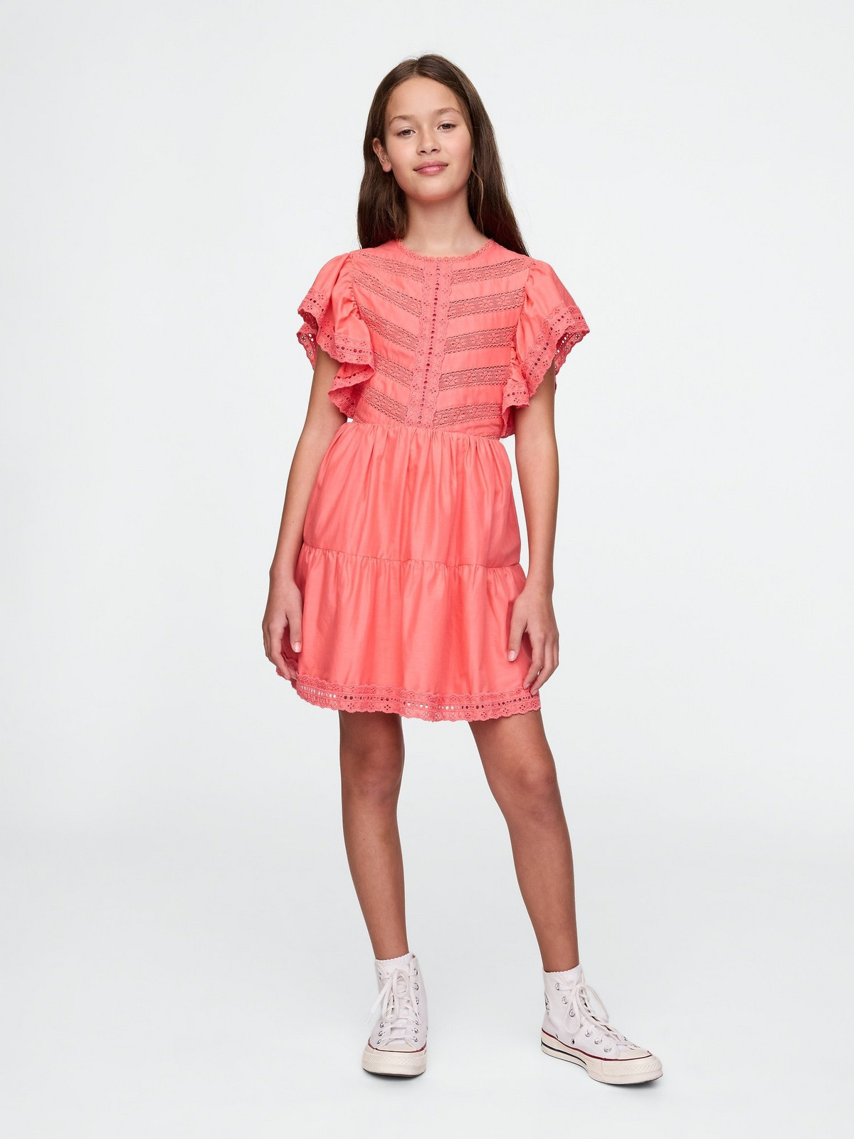 GAP Children's dress with lace - Girls