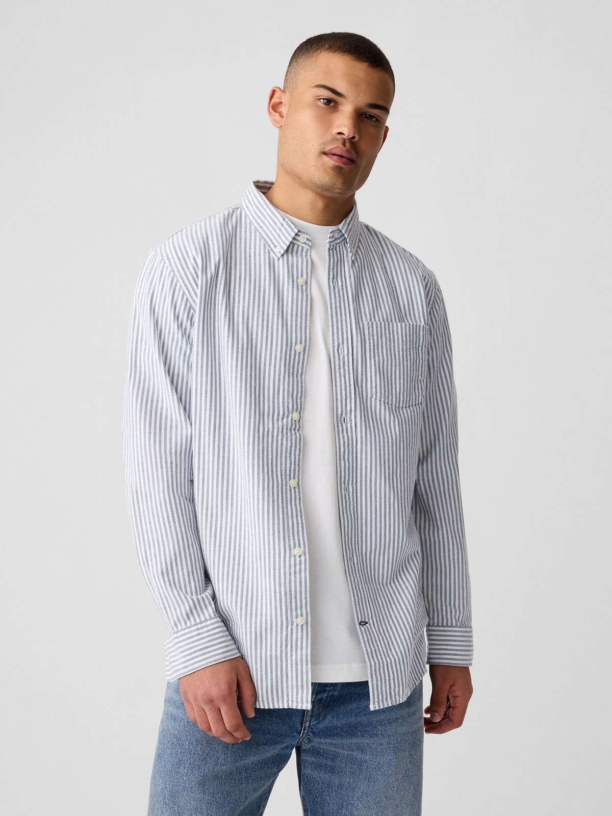 GAP Cotton Oxford Shirt - Men's