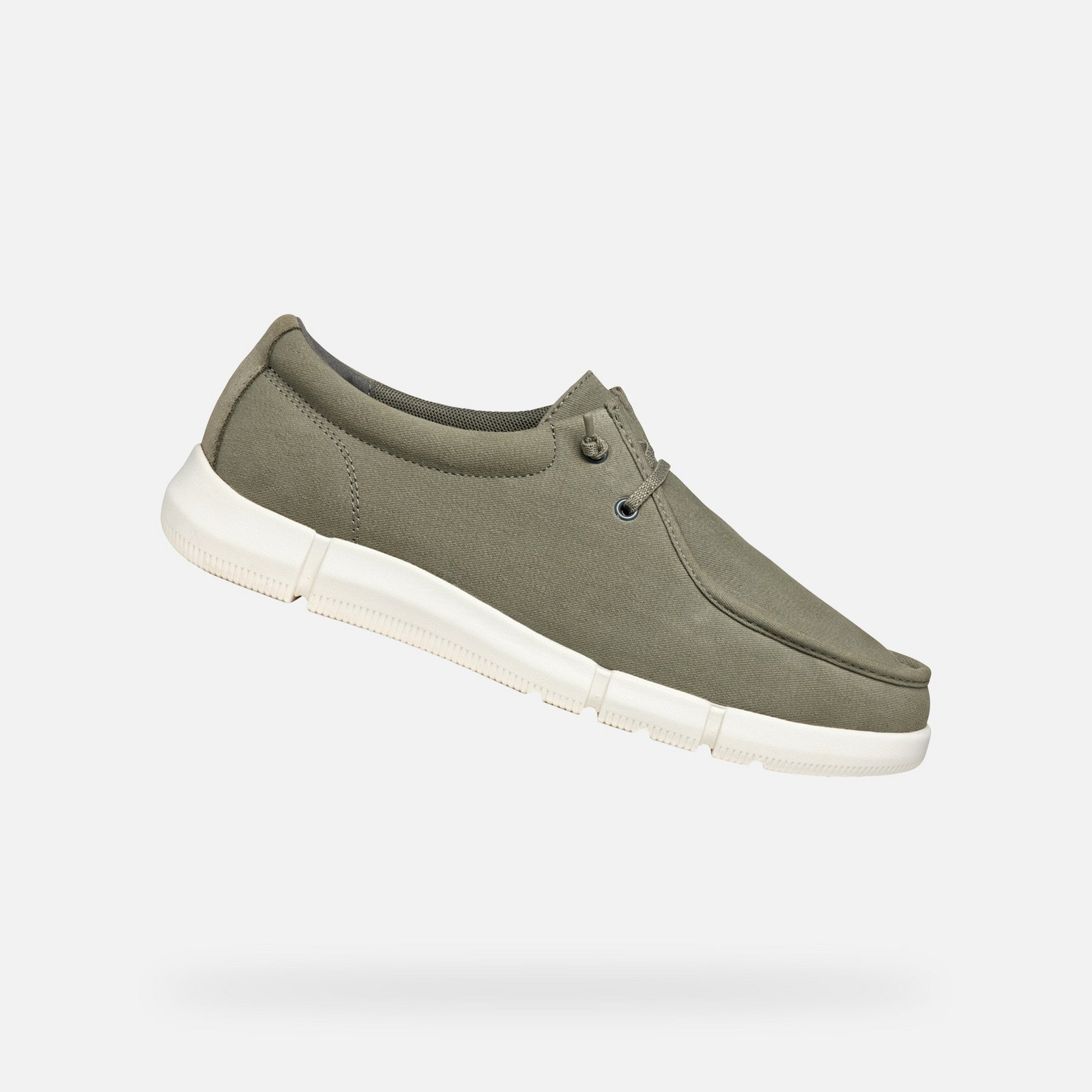 Light grey men's moccasins Geox Adacter - Men's