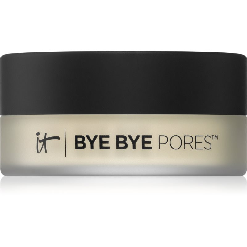 IT Cosmetics Bye Bye Pores Poreless Finish Loose Setting Powder sypký rozjasňujúci púder pre zamatový vzhľad pleti pre ženy Translucent 6,8 g