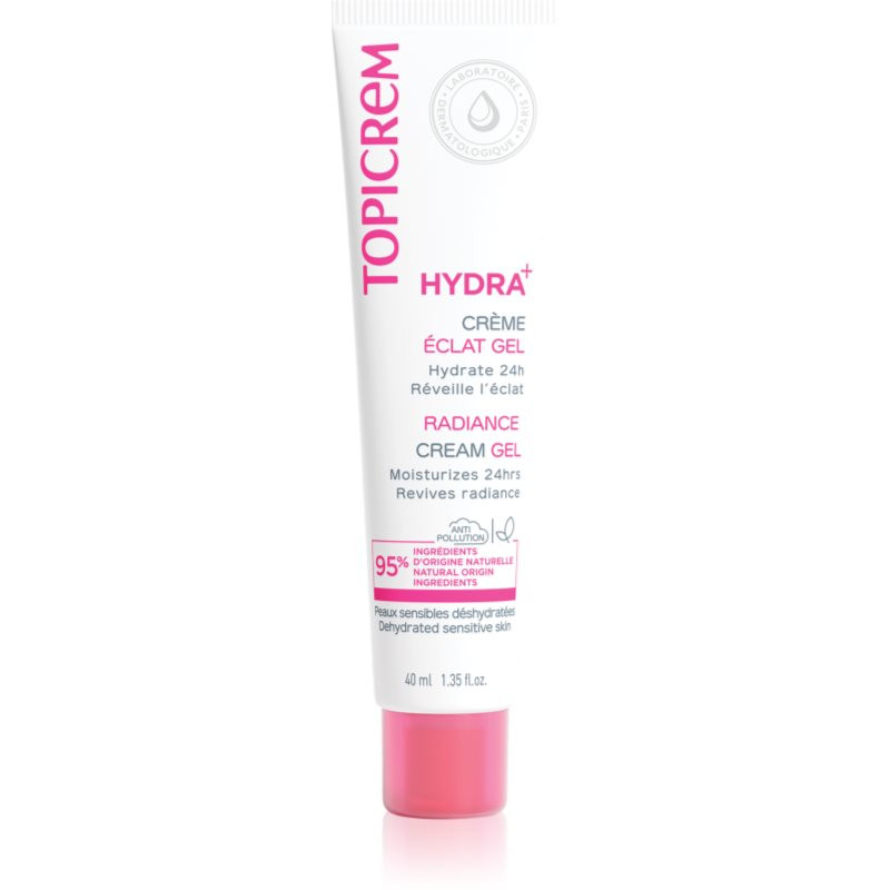 Topicrem Hydra+ Radiance Cream Gel rozjasňujúci gél krém 40 ml