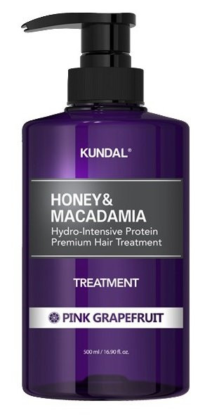 KUNDAL Honey&Macadamia Treatment - hydrointenzívna proteínová kúra na vlasy s grapefruitom 500 ml