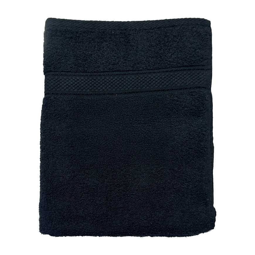 Uterák viskóza Fancy 50x100 cm čierny