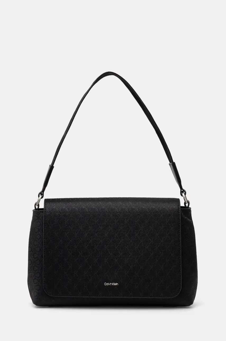 Kabelka Calvin Klein čierna farba, K60K613181