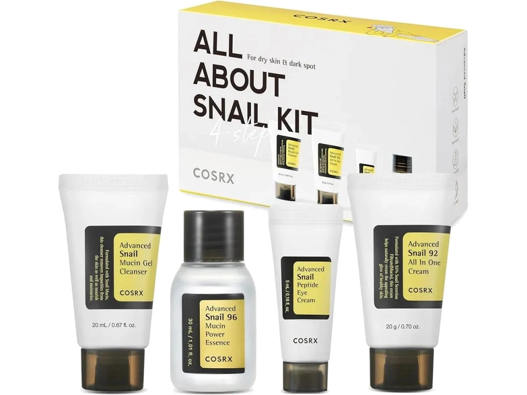 COSRX Darčeková sada pleťovej starostlivosti All About Snail Kit