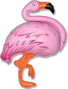 Balón foliový plameňák - flamingo - 76 cm