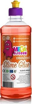 Megabublina Megaslizoun PVA slizové lepidlo oranžové 500 ml