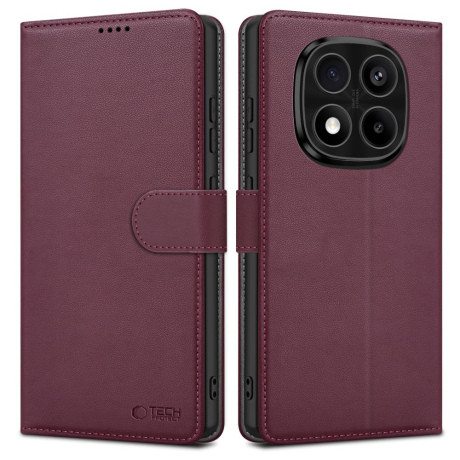 Tech-Protect Wallet knižkové puzdro na Xiaomi Redmi Note 14 Pro 5G / Pro Plus 5G / Poco X7 5G, bordové
