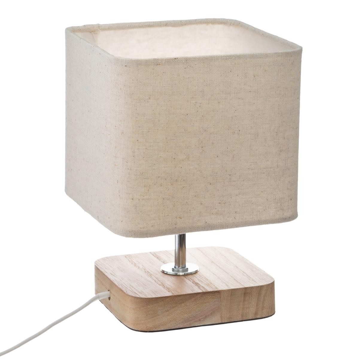 Stolní lampa TOXEY béžová